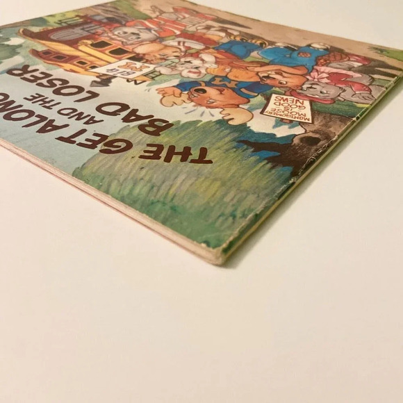 Vintage 1984 The Get Along Gang and  the Bad Loser Scholastic Book - Picture 7 of 16